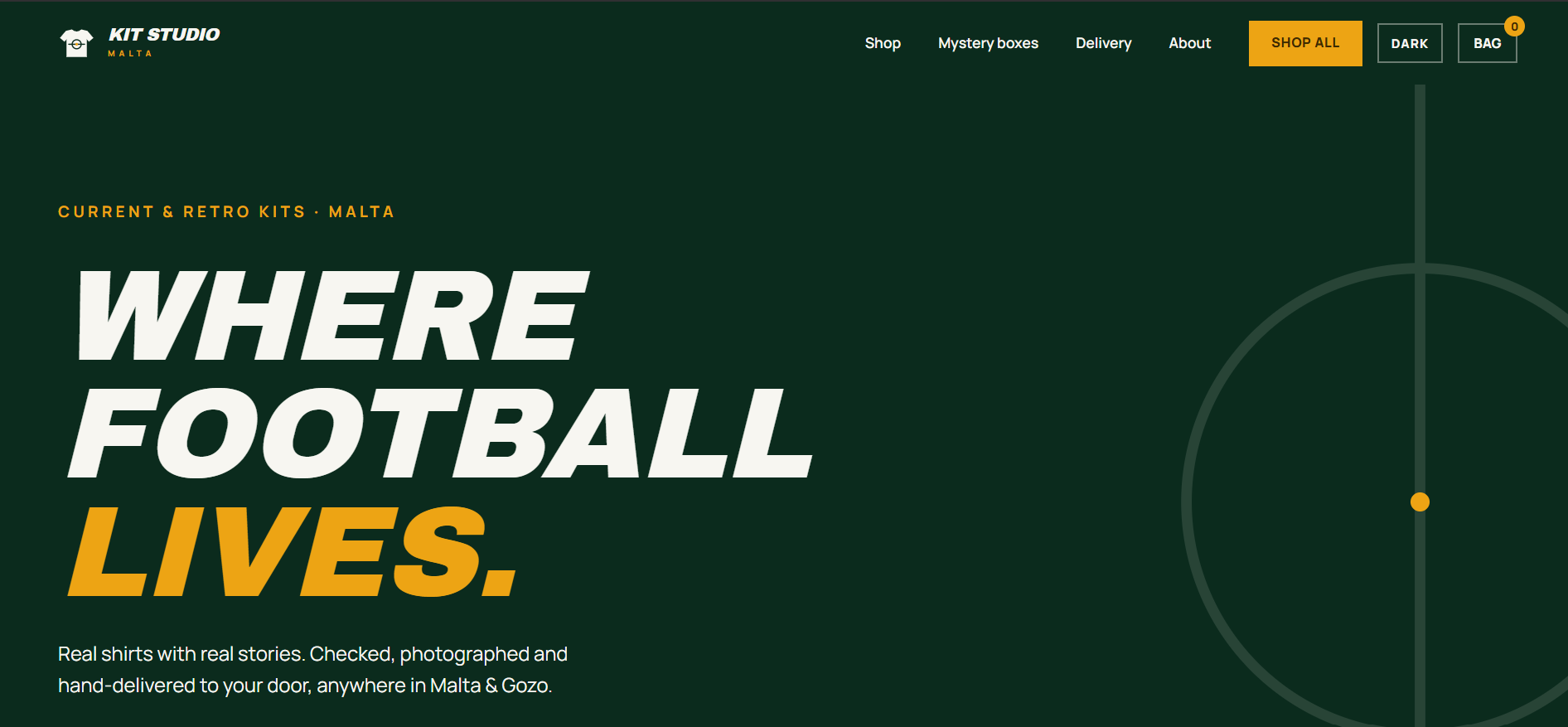 Kit Studio Malta website home page